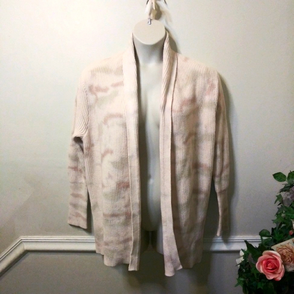 CALIA By Carrie Underwood Cream Mauve, Olive & Taupe Daybreak Neutral Cardigan - Picture 2 of 11